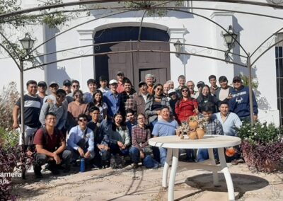 Elca recibió la visita de dos grupos de alumnos y profesores de Fitotecnia de la Universidad de Chapingo, en México.